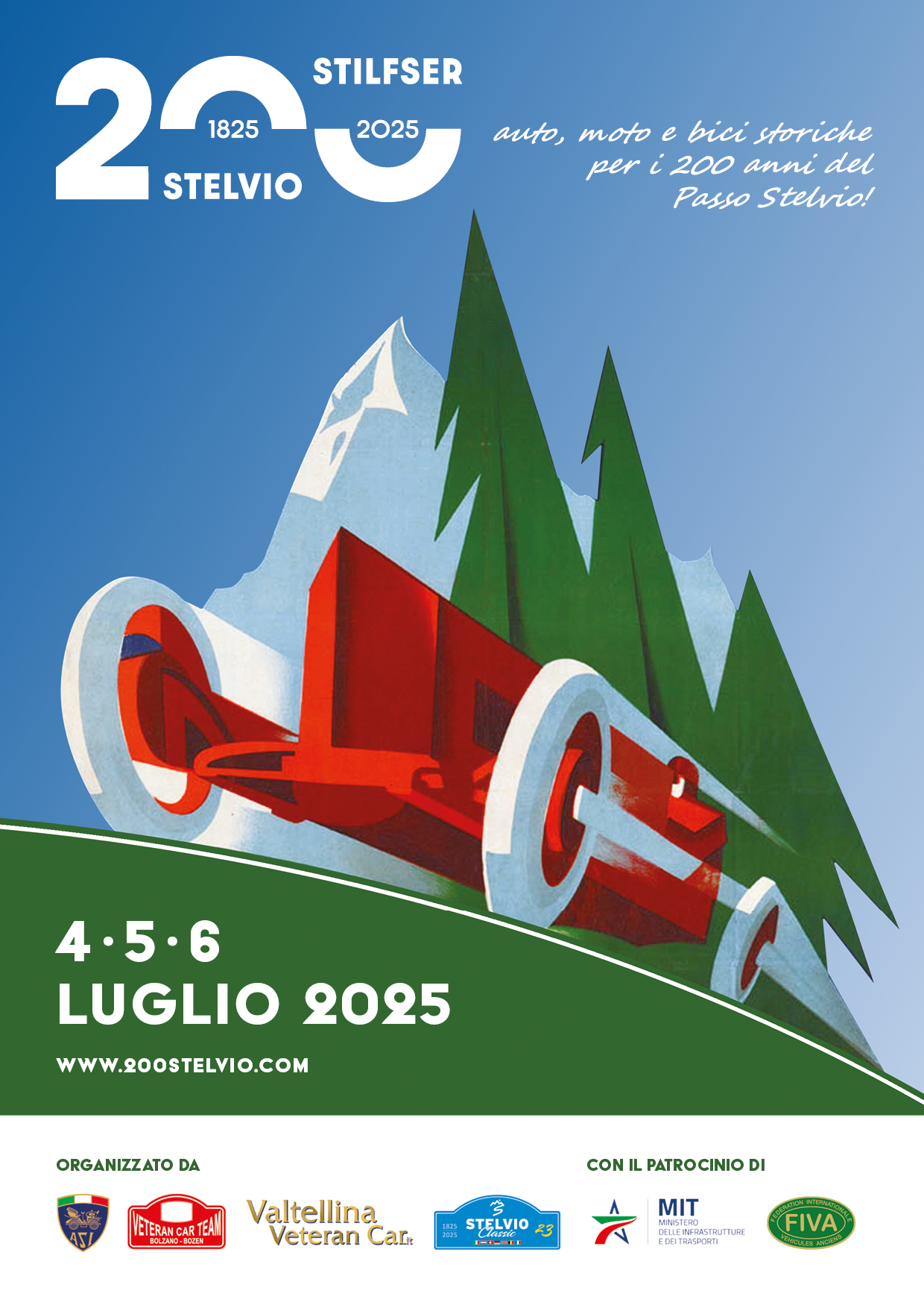 200 STELVIO 2025 – EVENTO CELEBRATIVO PER I DUE SECOLI DEL PASSO ALPINO